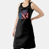 VS met zwart schort voor vuurwerk (Insitu)