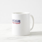 VS - MI = Michigan Not Minnesota Confusie Koffiemok (Voorkant rechts)