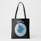 vs miami florida tote bag (Voorkant)