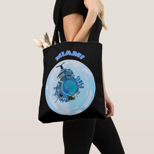 vs miami florida tote bag (Dichtbij)