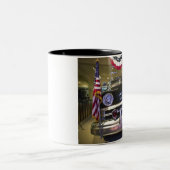 VS, Michigan, Dearborn: Het Henry Ford Museum, 2 Tweekleurige Koffiemok (Center)