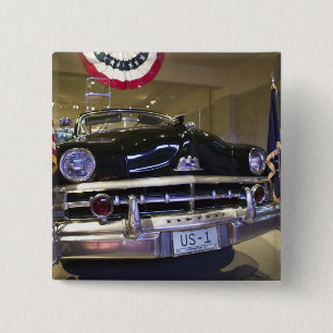 VS, Michigan, Dearborn: The Henry Ford Museum, 2 Vierkante Button 5,1 Cm
