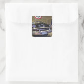 VS, Michigan, Dearborn: The Henry Ford Museum, 2 Vierkante Sticker (Tas)
