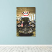 VS, Michigan, Dearborn: The Henry Ford Museum, Canvas Afdruk (Insitu (Houten vloer))