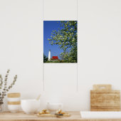 VS, Michigan, East Tawas. Tawas Lighthouse met Poster (Keuken)