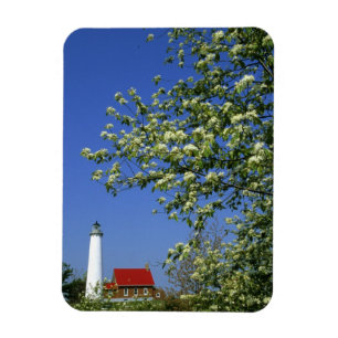 VS, Michigan, East Tawas. Tawas vuurtoren met Magneet