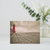 VS, Michigan, Grand Haven Lighthouse Briefkaart (Staand voorkant)