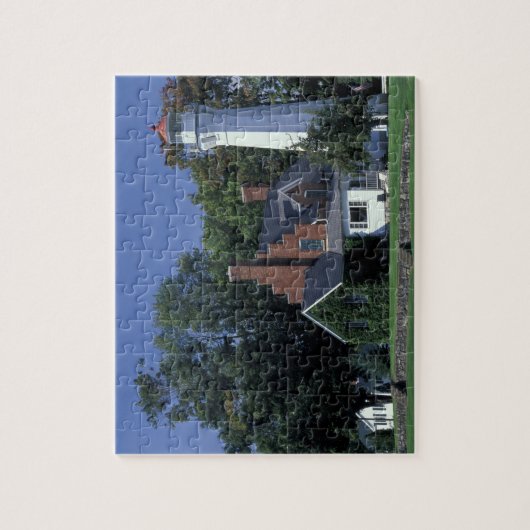 VS, Michigan, Lake Huron. Port Sanilac Legpuzzel (Verticaal)