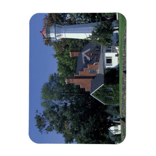 VS, Michigan, Lake Huron. Port Sanilac Magneet (Verticaal)