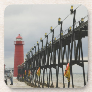 VS, Michigan, Lake Michigan Shore, Grand Haven: Drankjes Onderzetter