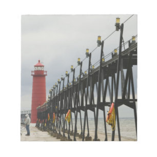 VS, Michigan, Lake Michigan Shore, Grand Haven: Notitieblok