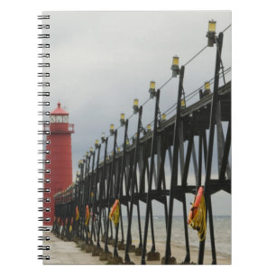 VS, Michigan, Lake Michigan Shore, Grand Haven: Notitieboek