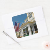 VS, Michigan, Mackinac Island Vierkante Sticker (Envelop)