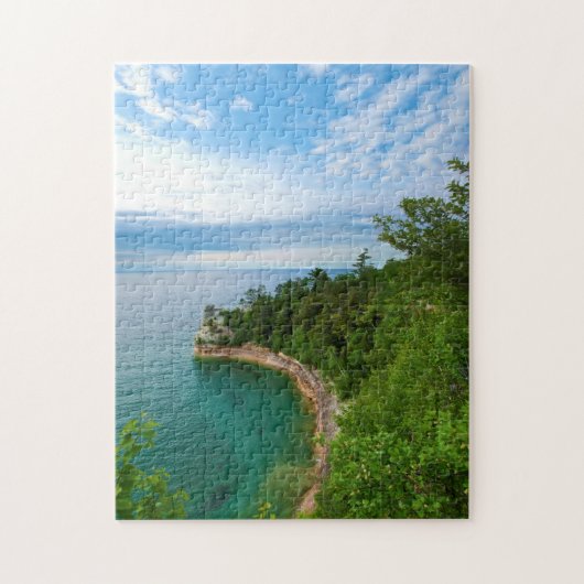 VS, Michigan. Miner's Castle Rotsformatie 3 Legpuzzel (Verticaal)