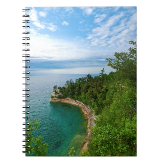 VS, Michigan. Miner's Castle Rotsformatie 3 Notitieboek (Voorkant)