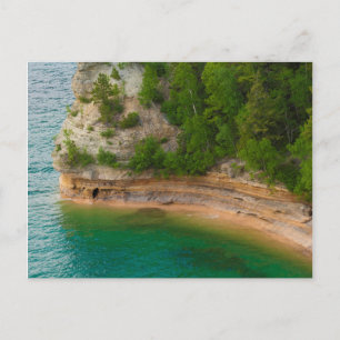 VS, Michigan. Miner's Castle Rotsformatie Briefkaart