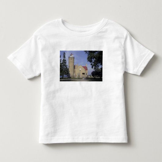 VS, Michigan Old Mackinac Point Lighthouse Kinder Shirts (Voorkant)