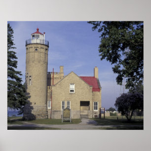 VS, Michigan Old Mackinac Point Lighthouse Poster