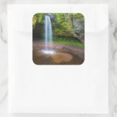 VS, Michigan. Scott's Herfsten in Upper Michigan Vierkante Sticker (Tas)