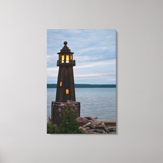 VS, Michigan. Tuin Decoratie Vuurtoren (Voorkant)
