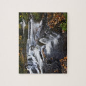 VS, Michigan, Upper Peninsula. Bond Falls en Legpuzzel (Verticaal)
