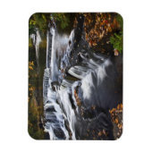 VS, Michigan, Upper Peninsula. Bond Falls en Magneet (Verticaal)