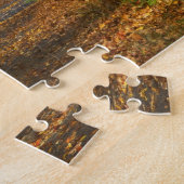 VS, Michigan, Upper Peninsula. Wegdek in Legpuzzel (Zijkant)