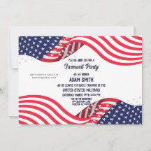 VS militair Bootcamp gaat weg van uitnodiging