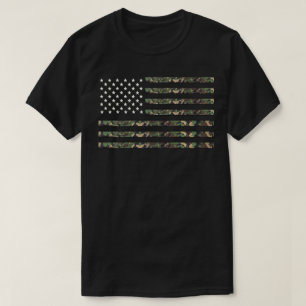 VS Militair Camo Vlag T-shirt