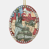 VS Militair  Keramisch Ornament (Rechts)