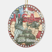 VS Militair  Keramisch Ornament (Links)
