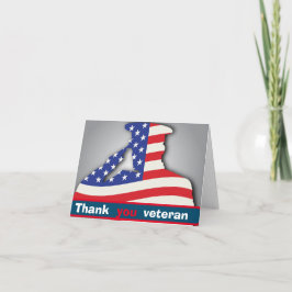 VS militaire dank je veteranen,veteranen dag  Kaart