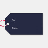 VS militaire veteranen patriottische vlag Dank u Cadeaulabel (Achterkant Horizontaal)