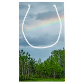 VS, Minnesota. Groene weide met wilde bloemen Klein Cadeauzakje (Achterkant)