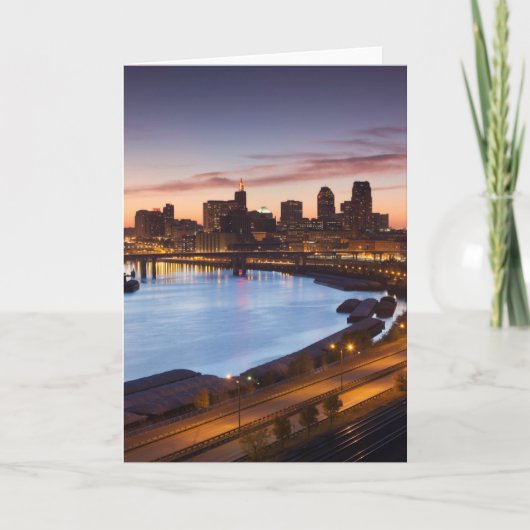 VS, Minnesota, Minneapolis, St Paul 2 Kaart (Voorkant)