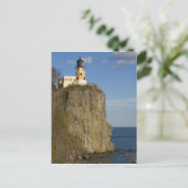 VS, Minnesota.  Split Rock Lighthouse aan Lake Briefkaart (Staand voorkant)