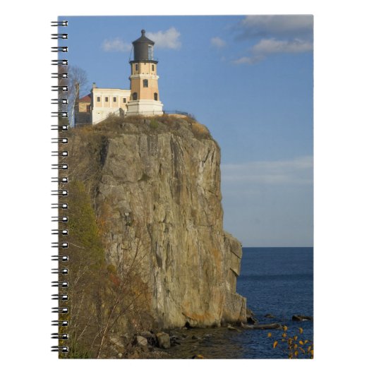 VS, Minnesota. Split Rock Lighthouse aan Lake Notitieboek (Voorkant)