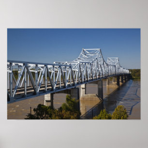 VS, Mississippi, Vicksburg. I-20 Highway Poster