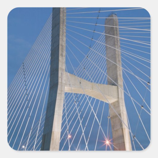 VS, Missouri, Cape Girardeau: Bill 2 Vierkante Sticker (Voorkant)