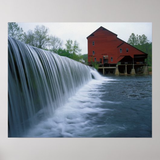 VS, Missouri, Ozark County, Rockbridge Mill Poster (Voorkant)