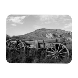 VS, Montana, Bannack State Park Oude wagen gemaakt Magneet