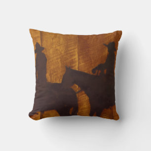 VS, Montana, Boulder River Cowboys te paard Kussen