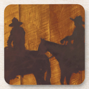 VS, Montana, Boulder River Cowboys te paard Onderzetter