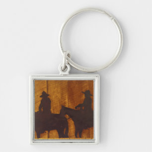 VS, Montana, Boulder River Cowboys te paard Sleutelhanger