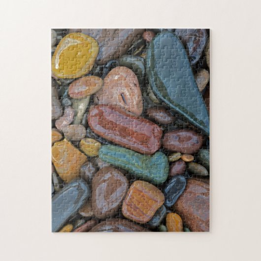 VS, Montana, Clark Fork-rivier, stenen Legpuzzel (Verticaal)