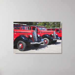 VS, Montana, East Glacier Park, toegang tot Canvas Afdruk