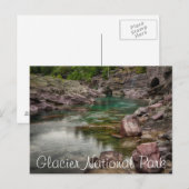 VS, Montana, Glacier National Park 2 Briefkaart (Voorkant / Achterkant)