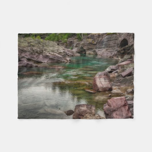 VS, Montana, Glacier National Park 2 Fleece Deken (Voorkant (Horizontaal))