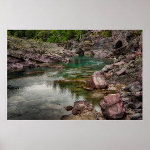 VS, Montana, Glacier National Park 2 Poster
