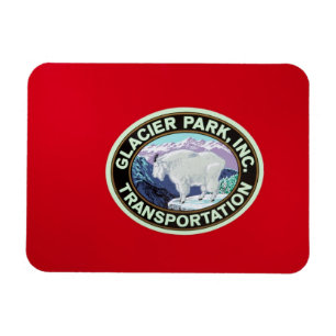 VS, Montana, Glacier National Park, Antiek 2 Magneet